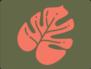 Ilustración de hoja, Exotic Flora
